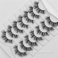 curl wave fluffy lashes flower 7 pairs eyelashes